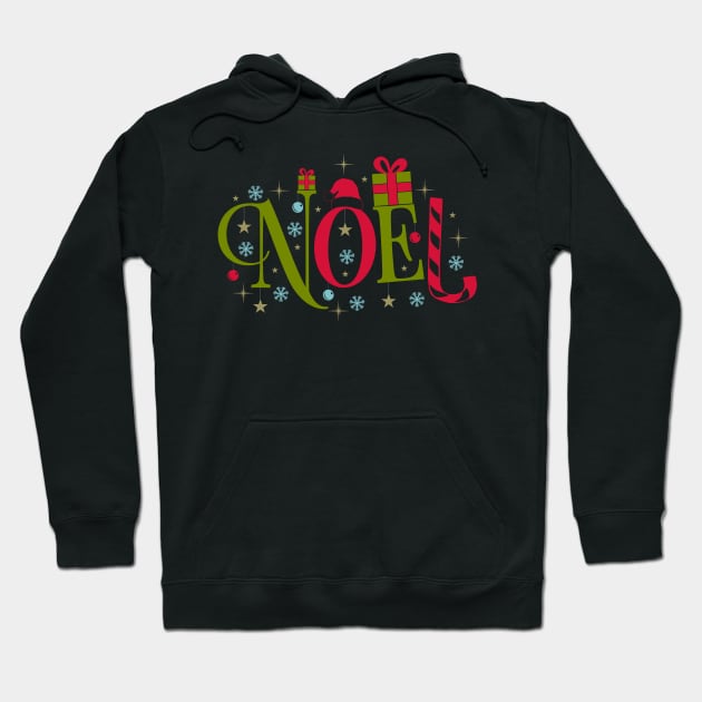 Merry Christmas Noel Hoodie by holidaystore